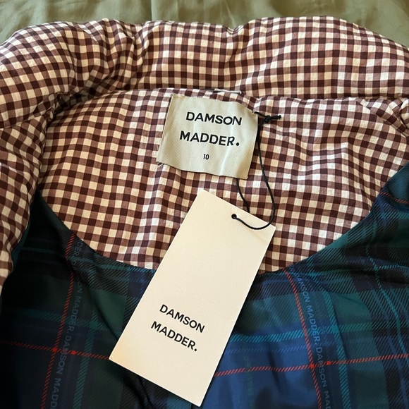 Damson Madder Jennifer Check Puffer Jacket (BRAND NEW) - Picture 5 of 7